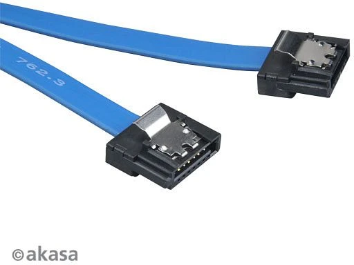 Akasa Proslim SATA Kabel blau 0.5m