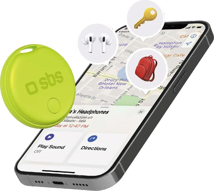 SBS Mobile Track My Dot grün