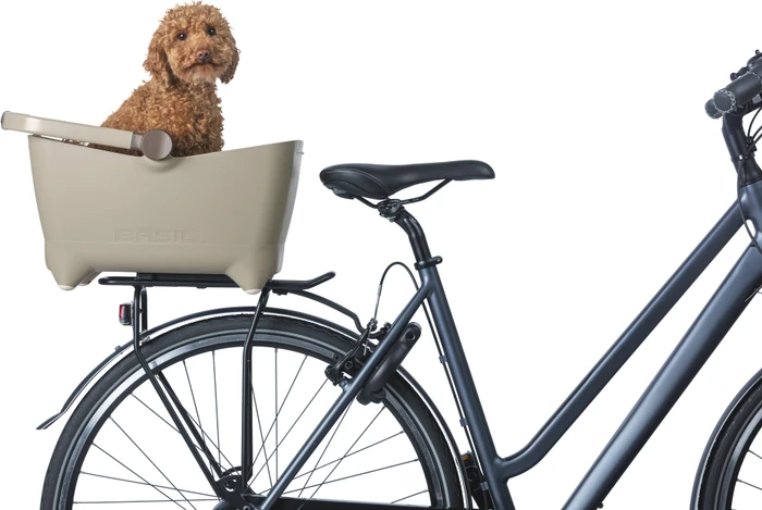 Basil Buddy MIK Fahrradkorb biscotti brown