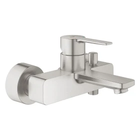 Grohe Lineare Einhand-Wannenarmatur 1/2" supersteel