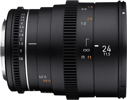 Samyang VDSLR 24mm T1.5 MK2 für Sony E