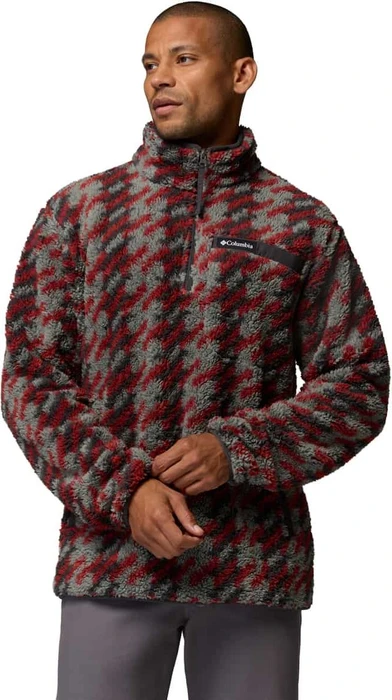 Columbia Rugged Ridge Sherpa Half Zip Fleece Pullover sedona sage twills (Herren)