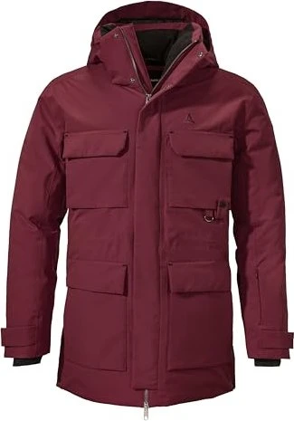 Schöffel Ridgeland Daune Funktionsjacke dark burgundy (Herren)