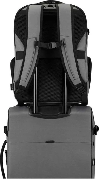 Samsonite Roader, Backpack L, 17.3" Notebook-Rucksack, 46cm, 31.5/39.5l, erweiterbar, Drifter Grey