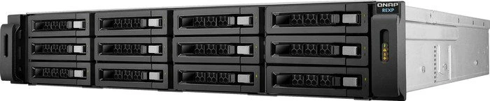 QNAP Rack Expansion Unit REXP-1220U-RP, 3x Mini SAS HD, 2HE