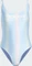 adidas Tiro U-Back Badeanzug glow blue/white (Damen) Vorschaubild