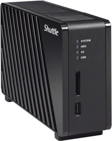Shuttle OmniNAS KS10, 256MB RAM, 1x RJ-45 1000Base-T, 2x USB-A 2.0