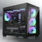 Raijintek Paean C7 TG4 Black, schwarz, Glasfenster Vorschaubild