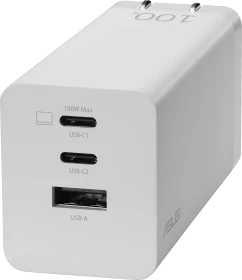 ASUS AC100-02, 3-Port, GaN Charger, 100W, weiß