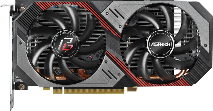ASRock Radeon RX 5600 XT Phantom Gaming D2 6G OC, RX5600XT PGD2 6GO, 6GB GDDR6, HDMI, 3x DP