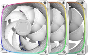 Geometric Future Squama 2503W, weiß, 120mm, 3er-Pack