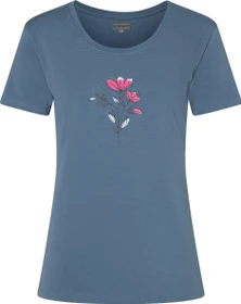 Bergzeit Basics Bergzeit T-Shirt kurzarm blau (Damen)