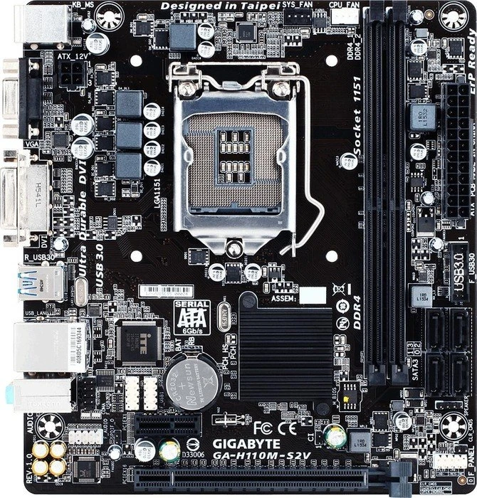GIGABYTE GA-H110M-S2V (Intel 1151)