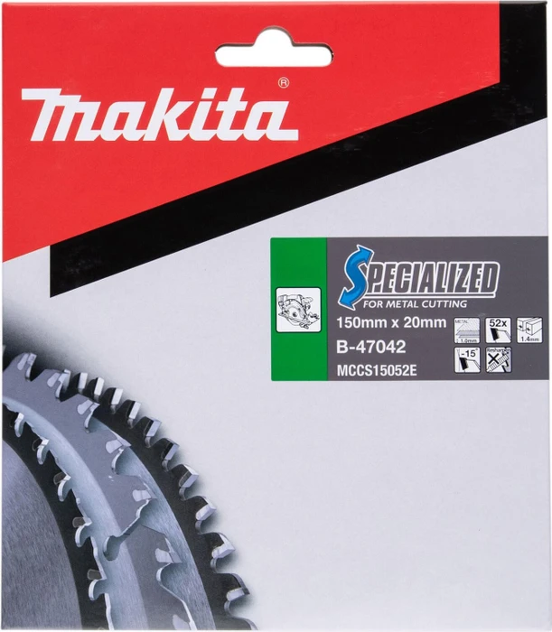 Makita Specialized Kreissägeblatt 52Z, 150x1.4x20mm, 1 Stück