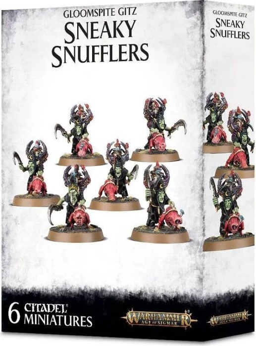 Games Workshop Warhammer Age of Sigmar - Gloomspite Gitz - Sneaky Snufflers