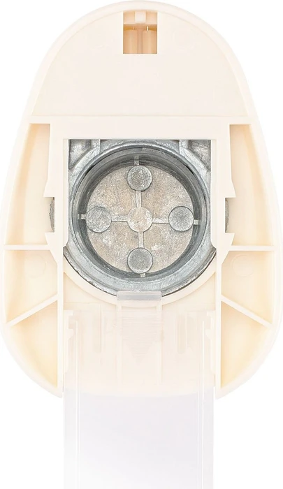 Vaessen Creative Hebel-Motivstanzer Medium, Kreis, gold/weiß, 26mm