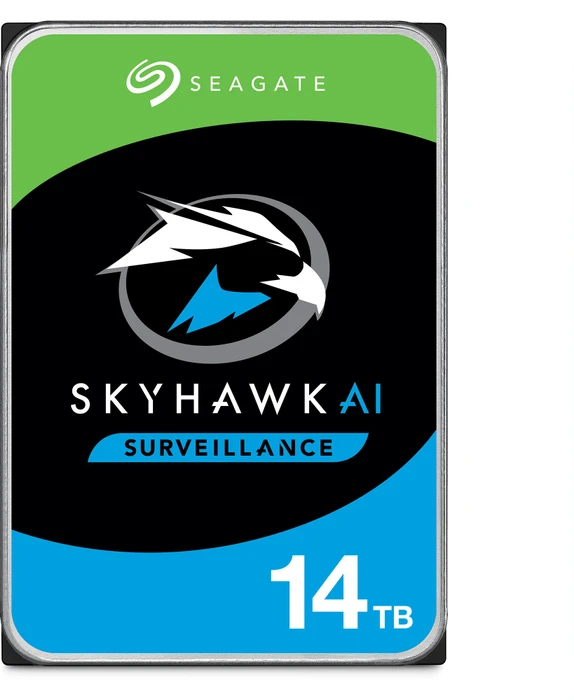 Seagate SkyHawk AI +Rescue 14TB, 24/7, 512e / 3.5" / SATA 6Gb/s