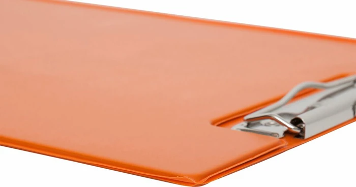 Maul Klemmbrettmappe mit Folienüberzug, A4, orange