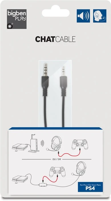 BigBen Chat Kabel (PS4)