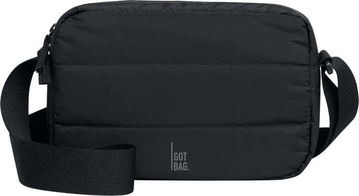 GOT BAG Puffer Crossbody Bag Umhängetasche black monochrome