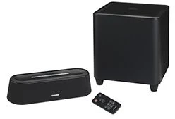 Toshiba SBM1W Mini-3D-Soundbar mit Subwoofer schwarz
