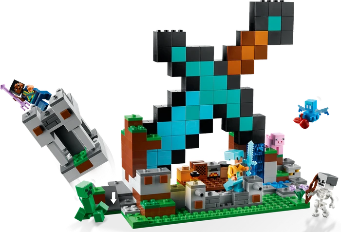 LEGO Minecraft - Der Schwert-Außenposten (21244) – Bild 3 von 8