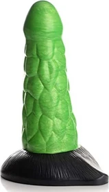 Creature Cocks Radioactive Reptile Thick Scaly Silicone Dildo