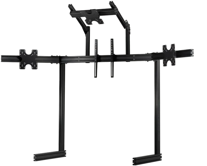 Next Level Racing Elite Freestanding Triple Monitor Stand Add-On Black Edition