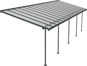 Palram Canopia Sierra Terrassenüberdachung 971x299cm grau