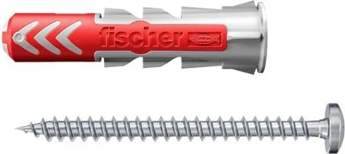 fischer DuoPower 6x30 S PH K Schrauben/Dübel-Sortiment, 12 Stück