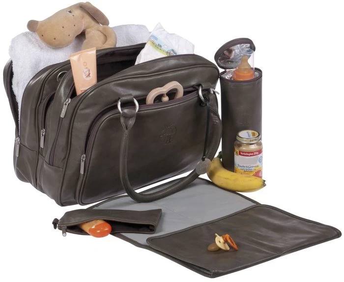 Lässig Multi Zip Bag mud