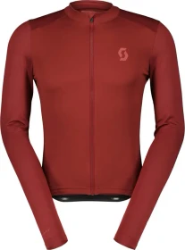 Scott Endurance 10 Trikot langarm wood red/dusk red (Herren)
