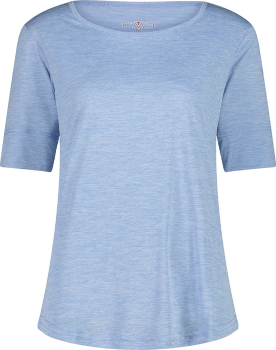CMP Light Jersey Funktionsshirt kurzarm sky mel/pink fluo (Damen)