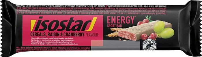 isostar Energy Riegel Cranberry 40g