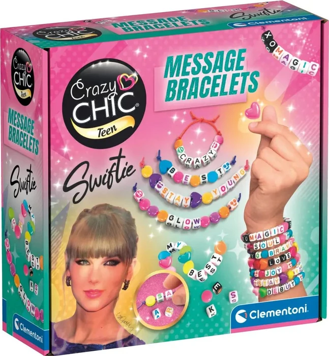 Clementoni Crazy Chic Swifty Freundschafts-Armbänder