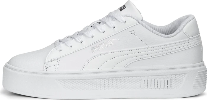 Puma Smash Platform v3 puma white/puma silver (Damen)