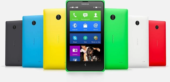 Nokia X grün