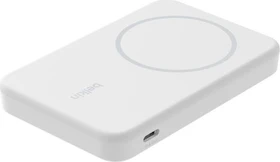 Belkin BoostCharge Pro Magnetic Power Bank with Qi2 (15W) 5K weiß