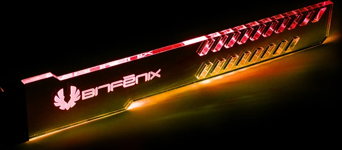 BitFenix Alchemy 3.0 Addressable RGB GPU Bracket, Grafikkarten-Halterung 1-fach