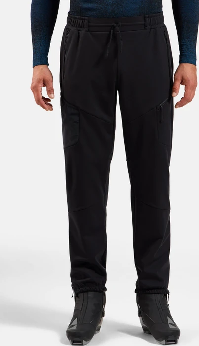 Odlo Zeroweight X-Warm Laufhose lang schwarz (Herren)