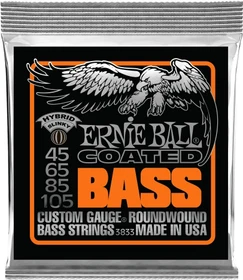 Ernie Ball Coated Bass Hybrid Slinky