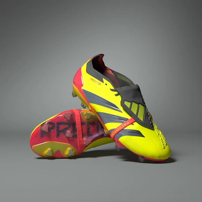 adidas Predator Elite Fold-Over Tongue FG team solar yellow 2/core black/solar red