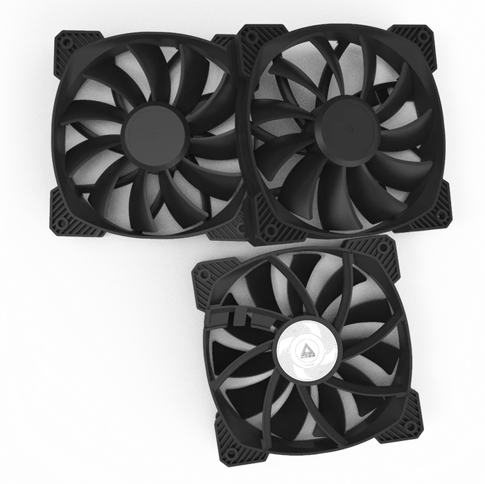 Montech Air 1000 Lite Black, schwarz, Glasfenster