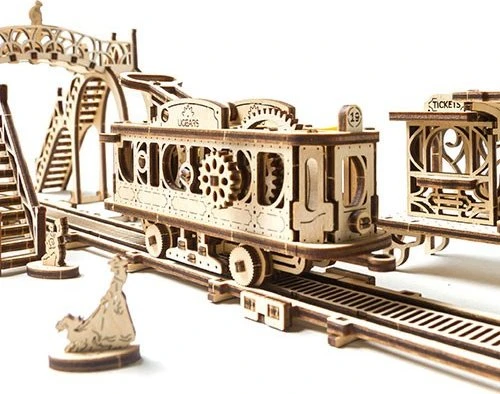 Ugears Mechanische Stadt Serie Straßenbahnlinie