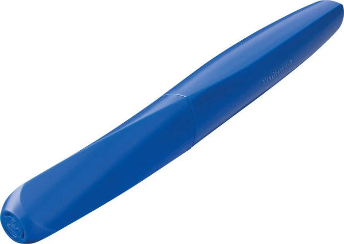 Pelikan Twist deep blue, rechte Hand/linke Hand, mittel, Faltschachtel
