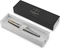 Parker Jotter stainless steel/gold trim, rechte Hand, mittel, Geschenkbox Vorschaubild