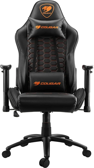 Cougar Outrider Black Gamingstuhl, schwarz
