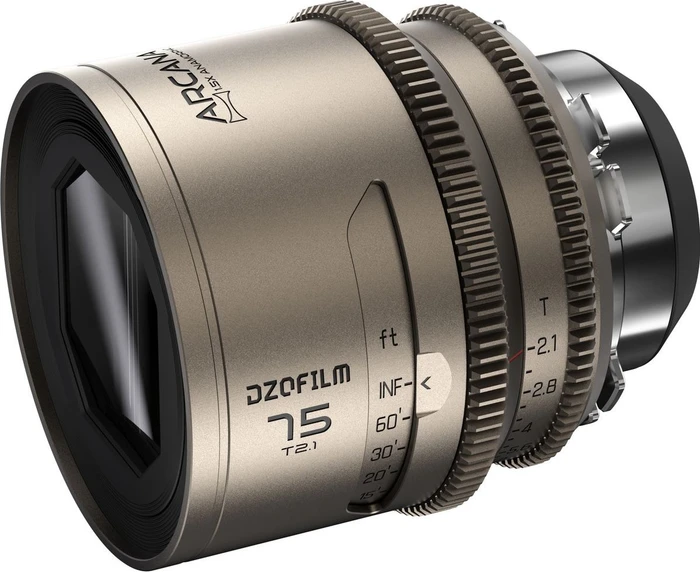 DZOFilm Arcana 75mm T2.1 1.5X Anamorphic Full Frame imperial für PL titan