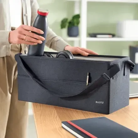 Leitz Leitz 14" Desk Sharing Tasche, samtgrau