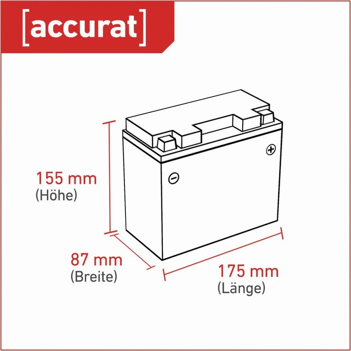 Accurat Sport AGM YTX20L-BS